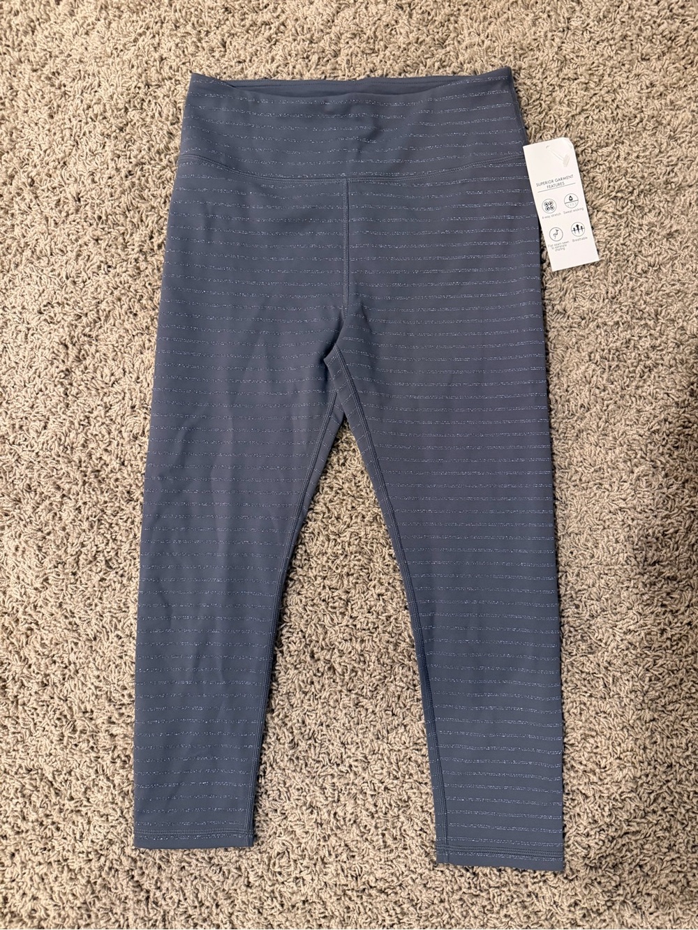 Pure Barre Women’s Grey Seamless Active Leggings